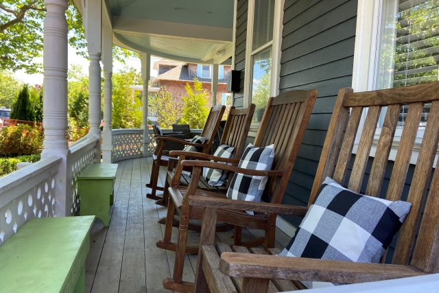 Porch rocking chairs